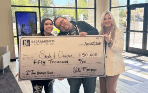 First Time Homebuyer Grant - Giant Check