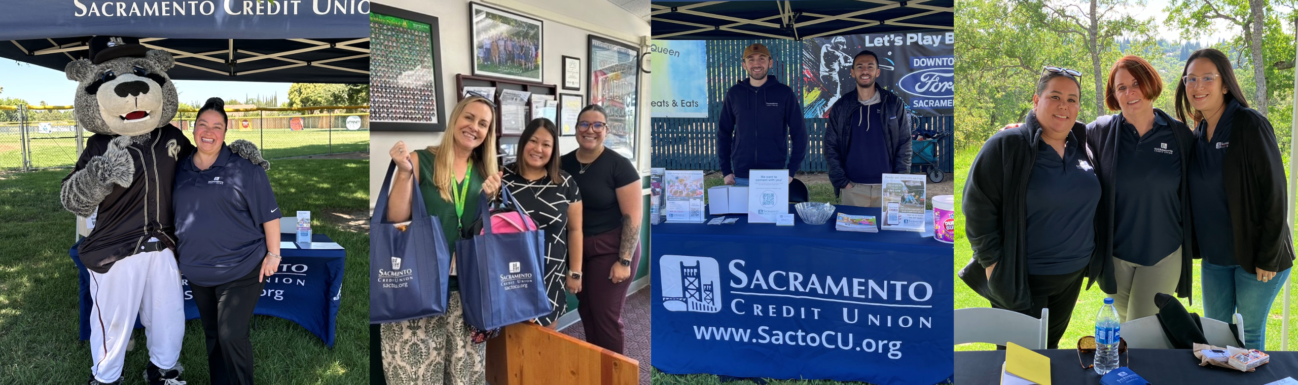 Employees Outside Tabling At Events