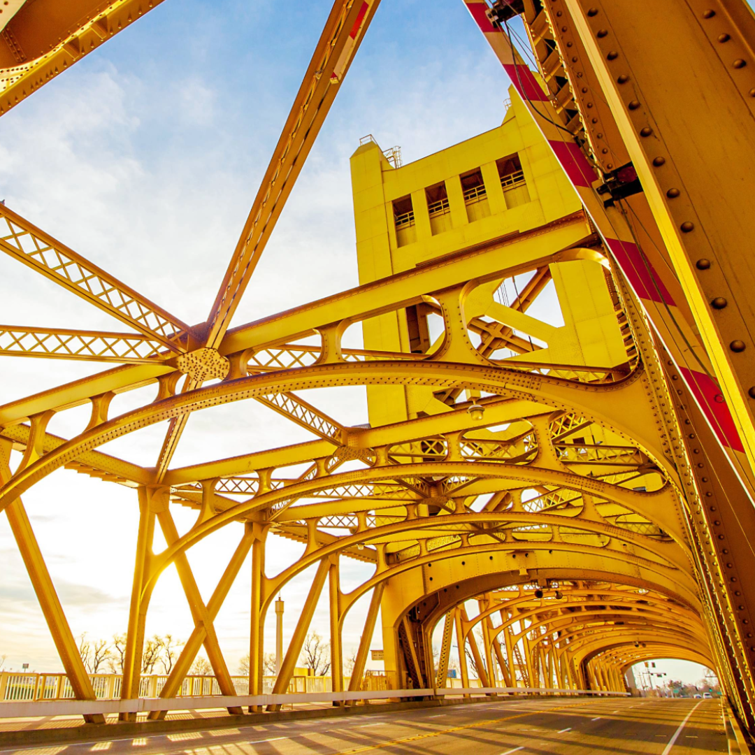 Sacramento Tower Bridge.